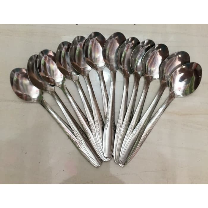 Paket Sendok & Garpu Stainless 5 Lusin (60 pcs) - foto 7