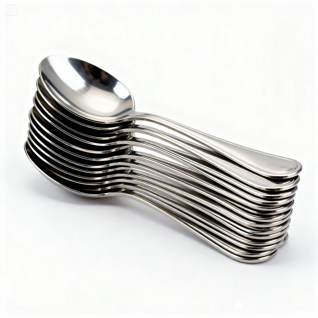 Sendok Makan Stainless Extra Tebal 45 gram (6/12 pcs) - foto 8