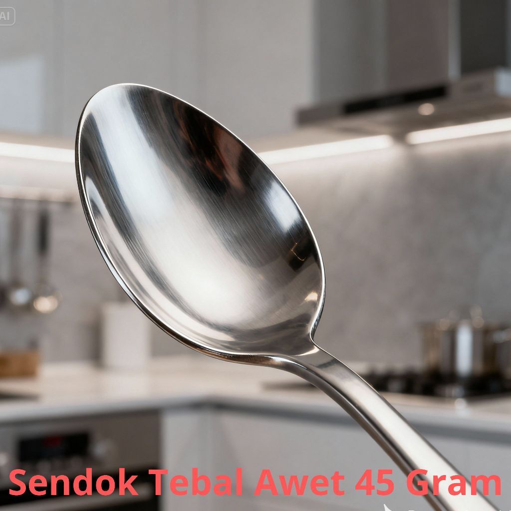 Sendok Makan Stainless Extra Tebal 45 gram (6/12 pcs) - foto 7
